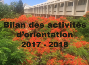 bilan activités orientation 2017-2018