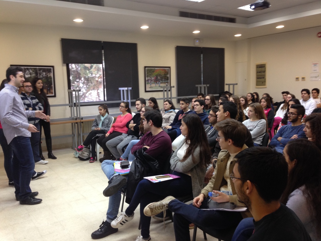 Etudiants en médecine à l’AUB (10.12.2015)