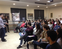 Etudiants en médecine à l’AUB (10.12.2015)