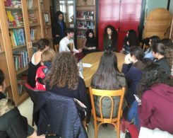 Mariam Nassif, Mariam El Meer, Layla Salhab, Mohamad Kabbani (anciens) étudiants en Francel   et au Royaume-Uni  (20.12.2016)