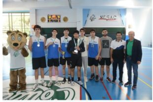Equipe basket 2e place
