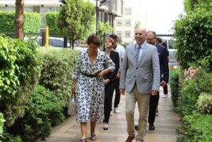 Visite de l’ambassadrice de France au Liban madame Anne Grillo au CPF (9)