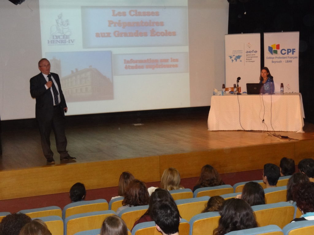 Le Proviseur du Lycée Henri IV au CPF (novembre 2013)