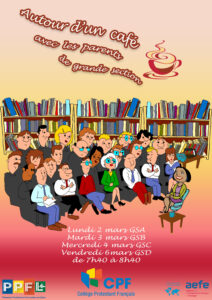 Affiche café parents GS A3