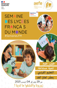 Affiche la semaine des lycees francais