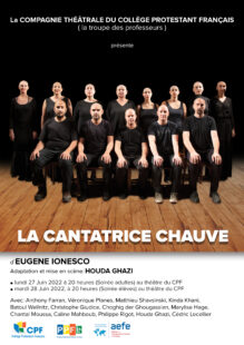 AFFICHE LA CANTATRICE CHAUVE