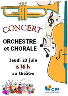 Affiche concert ORCHESTRE