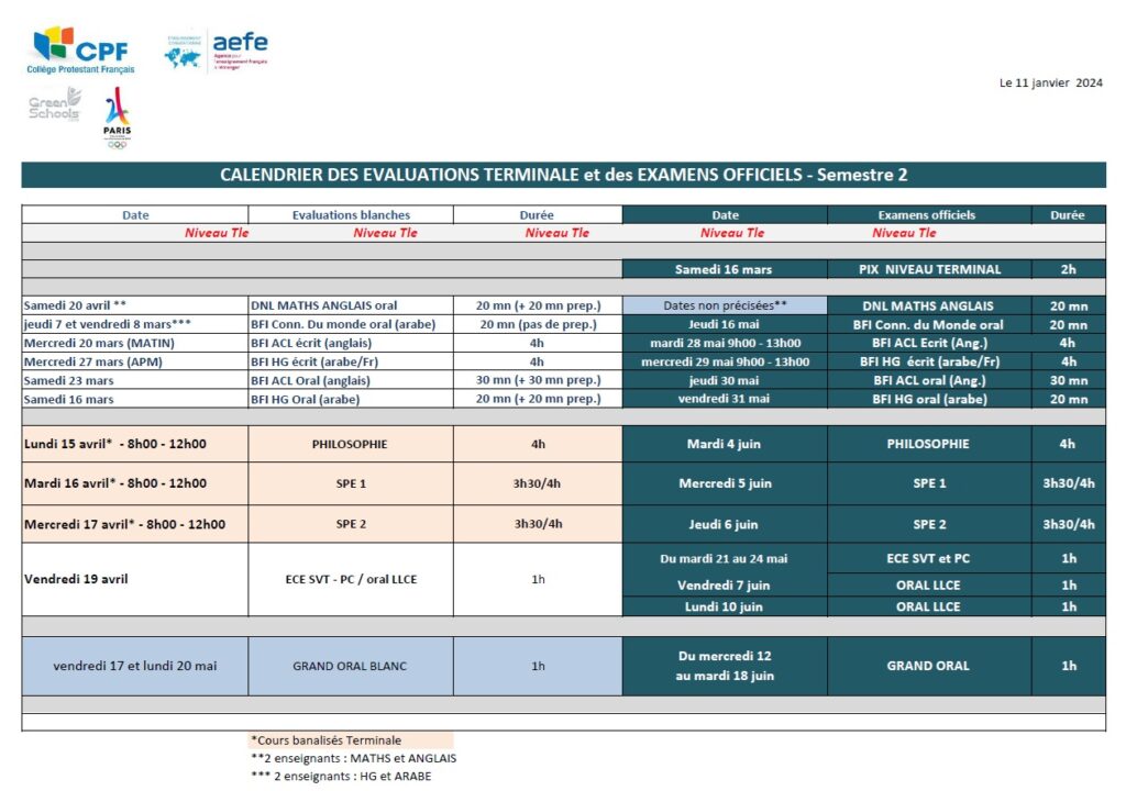 calendrier Terminales-DS-et-EXAMENS OFFICIELS-S2