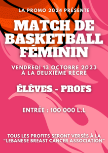 Match Basketball feminin
