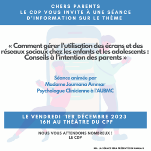 Workshop - 1er decembre 2023