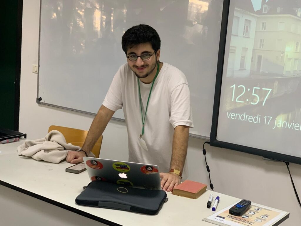Rencontre Ahmad Nadim Zreik - Droit