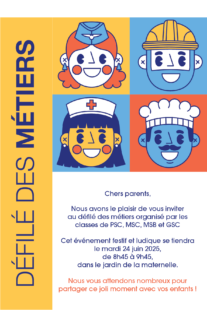 (PSC, MSC, MSB et GSC)