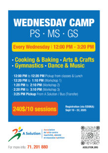 WEDNESDAY CAMP